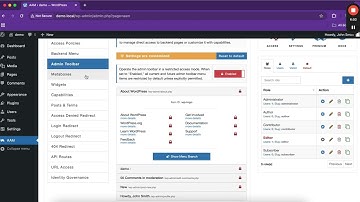 Mastering Access Control in WordPress: Back-end Menu, Admin Toolbar, Metaboxes & Widgets