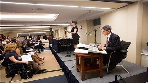 Lawyers Sing for Civility