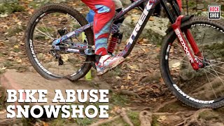 DOWNHILL BIKES SMASHED in Snowshoe, West Virginia