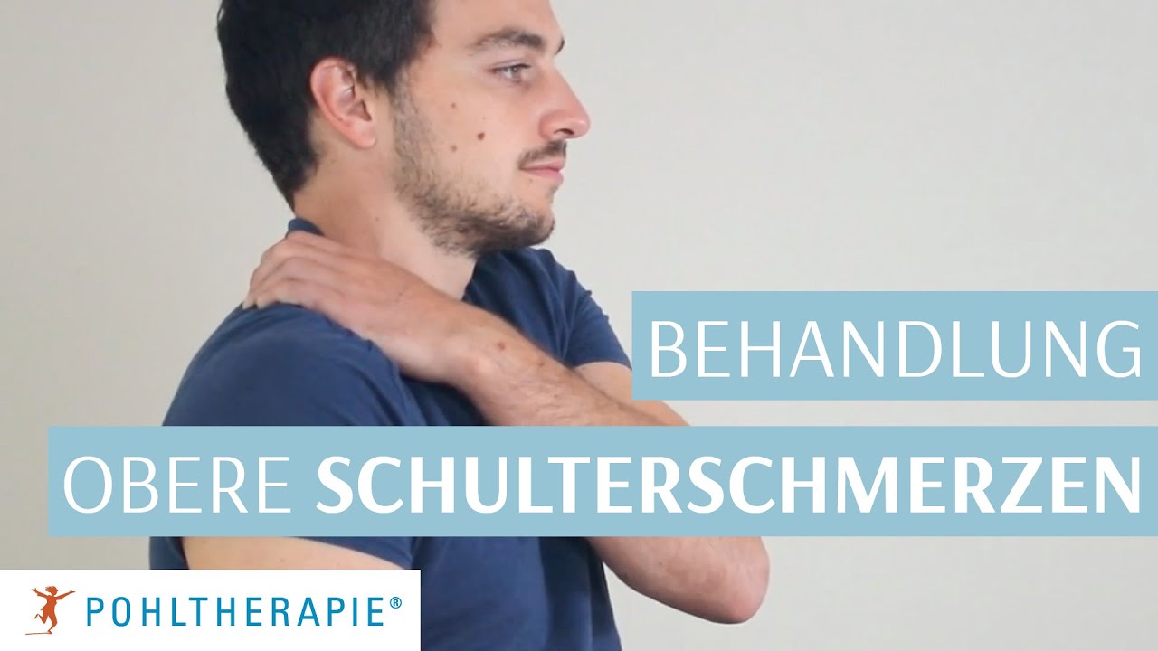 Schulterschmerzen: Selbstbehandlung für Schmerzen oben an der Schulter -  YouTube