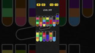 Water sort puzzle level 2177