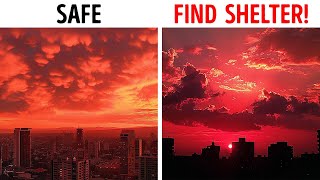 If You See a Red Sky, Don't Ignore This Warning Sign