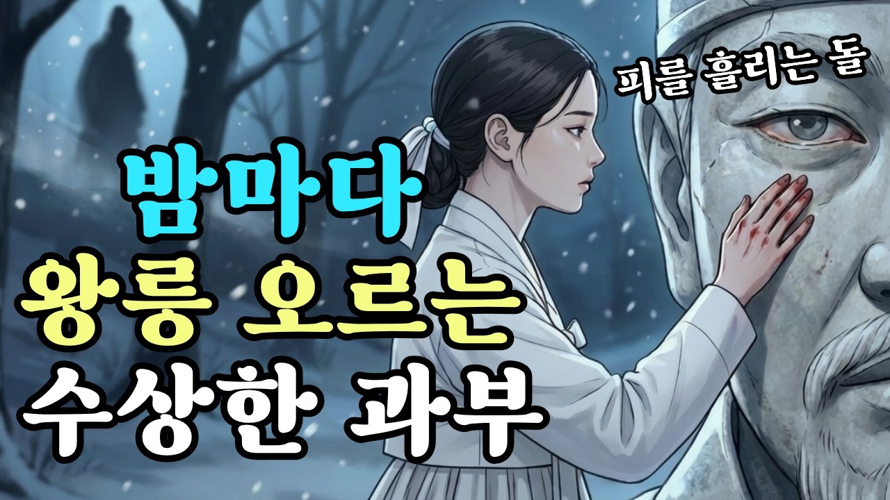 매일 밤 왕릉에 올라 돌을 닦는 미친 과부? 그녀의 방에 들어온 나그네의 소름 돋는 정체ㅣ야담ㅣ설화ㅣ민담ㅣ오디오북ㅣ옛날이야기ㅣ