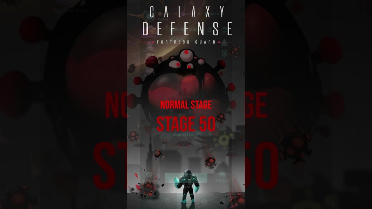 Stage 50, Normal │ Galaxy Defense  Fortress TD