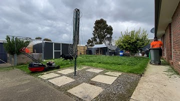 Lawn mowing (Time lapse) ***VERY SATISFYING***
