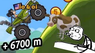 HILL CLIMB RACING 2 NEW RECORD IN COUNTRYSIDE MONSTER TRUCK screenshot 3