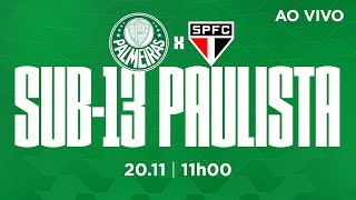 ÉÉHH CAMPEÃO!!! | PALMEIRAS 1 X 0 SÃO PAULO | PAULISTA SUB-13