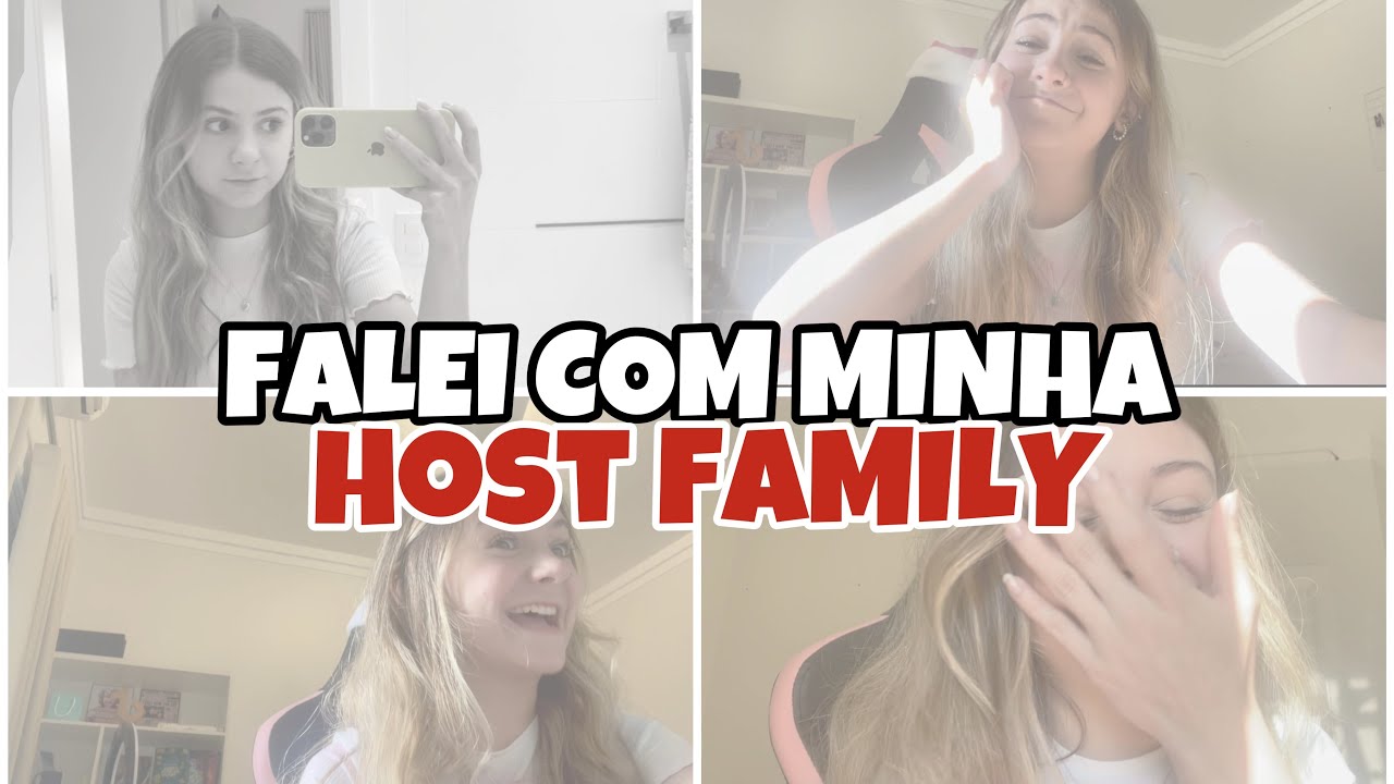 CONVERSEI POR VÍDEO CHAMADA COM MINHA HOST FAMILY!!🇨🇦