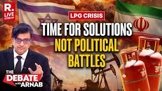 Debate With Arnab LIVE: How Can India Unitedly Deal with LPG Crisis? | Iran War screenshot 2