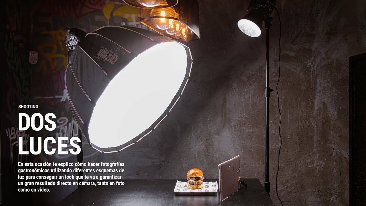 ¿Qué necesito para hacer fotos de comida? Tutorial de iluminación con leds