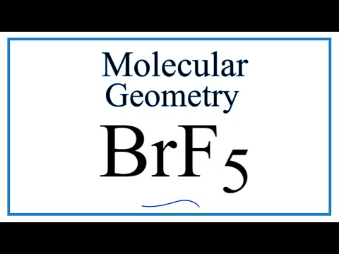 Видео: Сколько неподеленных пар в BrF5?