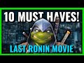 10 things we want to see in the tmnt last ronin movie