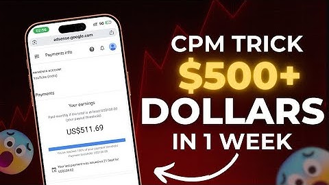 💵 1 Week में $500 Dollars | proxy cpm work | free proxy for cpm work | proxy se cpm work kaise kare