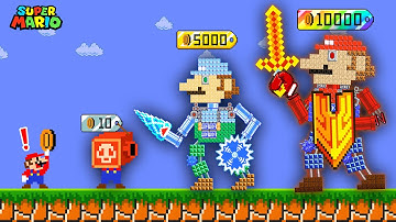 When Mario Buy the STRONGEST Robot in Mario Maze