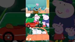 Peppa Pig Run🤯Scary Zombie Attack George😱coffin dance#shorts#coffindance#peppapig#cartoon