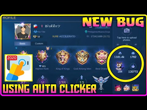 New Bug! Auto Clicker Unlimited Charisma(Tutorial) Mobile Legends @jcgaming1221