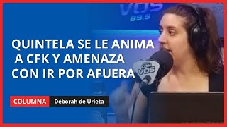 Quintela enfrenta a Cristina. Déborah de Urieta en #BTChina
