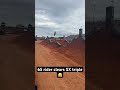 65 rider clears Supercross triple in NC Supermotocross. #motocross