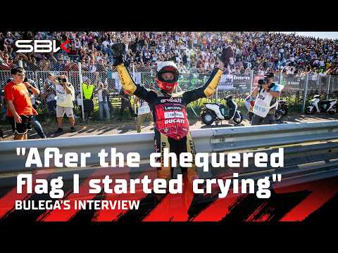 Nicolo Bulega's Champion Interview 🏆👑 | 2026 #ItalianWorldSBK 🇮🇹