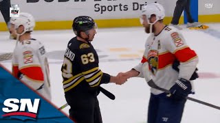 Bruins and Panthers Exchange Handshakes After Sixgame Series