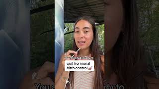 If you want to quit hormonal birth control in 2024 #fam #fertilityawareness #contraception