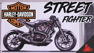 Harley-Davidson Streetfighter Sport Bike - First Look!