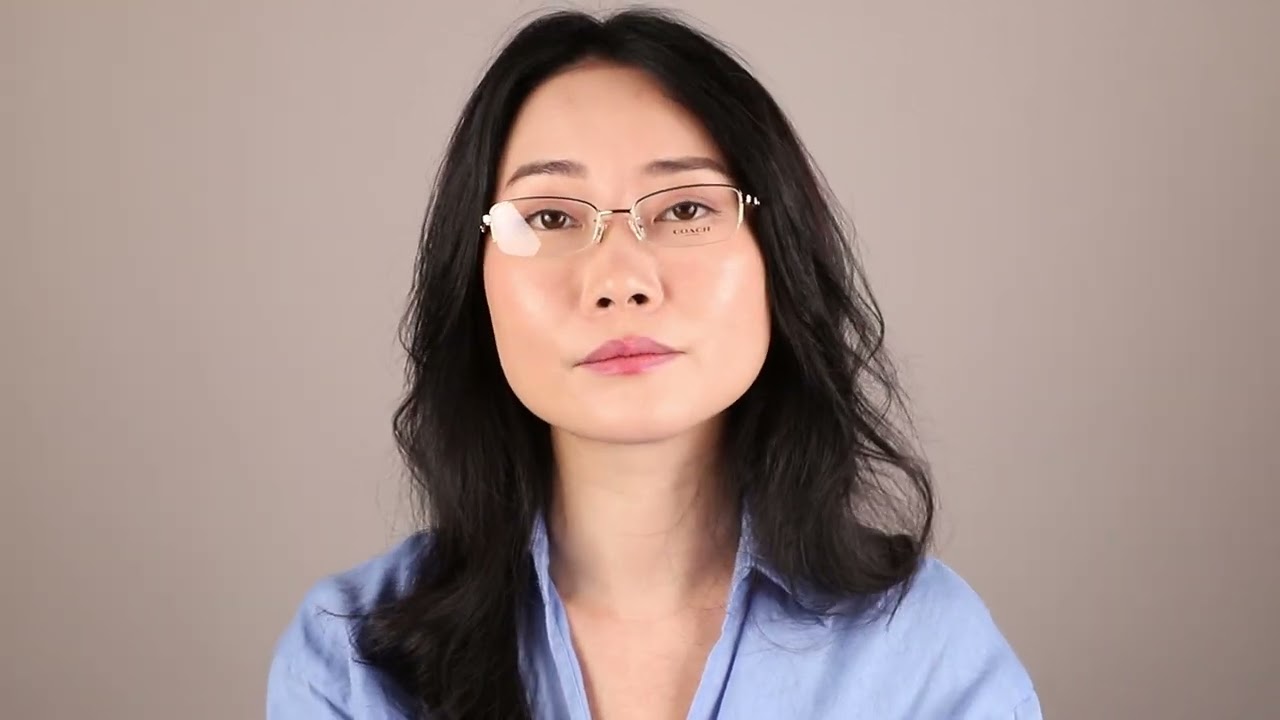 Coach HC5097 9005 Rectangle Light Gold Eyeglasses
