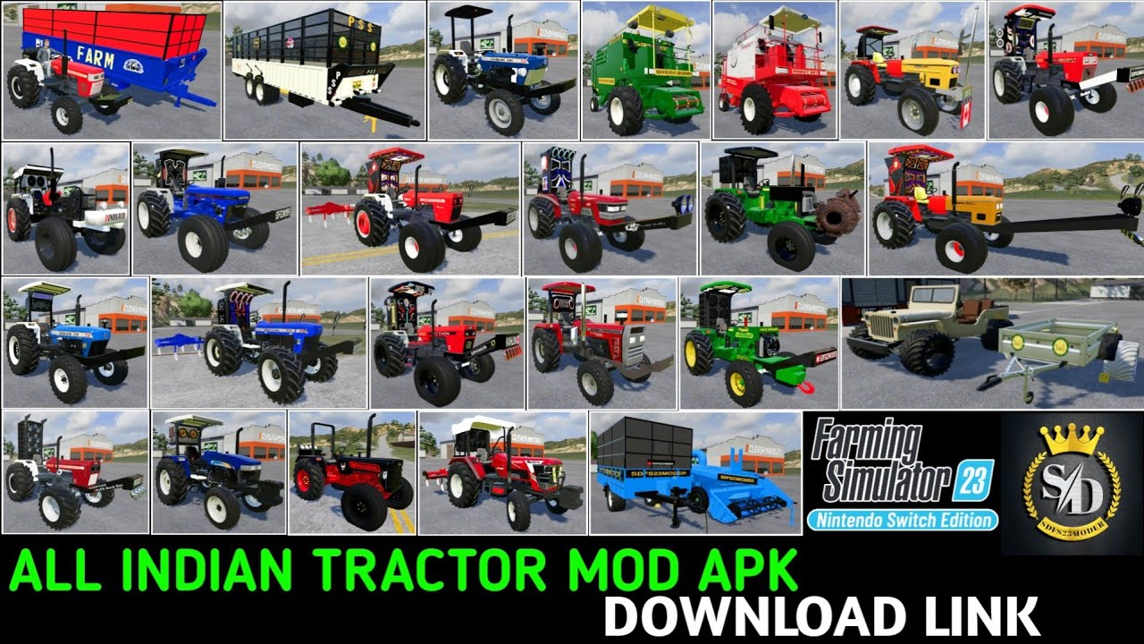 All Indian Tractor Mod Apk Download Link || NEW INDIAN TRACTOR MOD APK BOOST FARMING EXPERIENCE