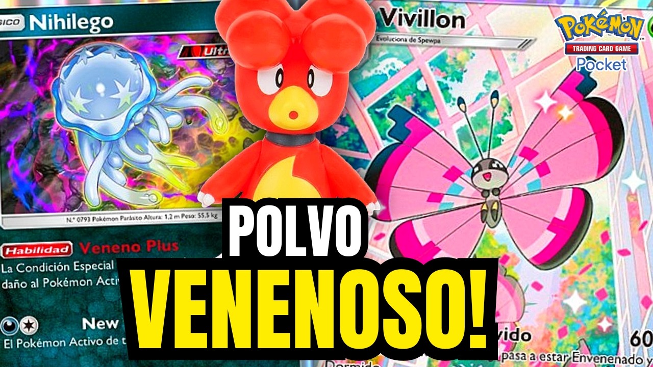 Vivillon Desata TODO su VENENO en Pokémon TCG Pocket