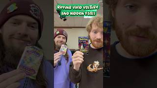Ripping Hidden Fates And Vivid Voltage packs#fyp #pokemoncommunity #pokemon