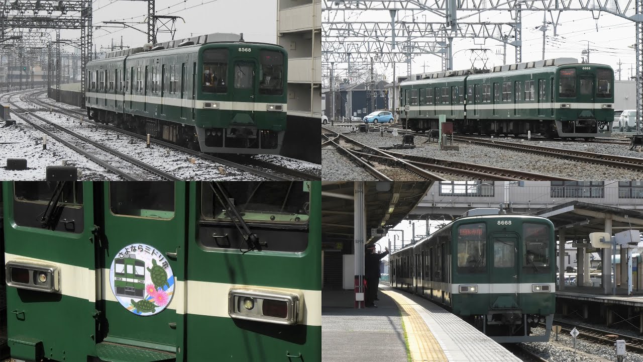 ミドリ亀・草だんご廃車回送！館林まで最後の客扱い】東武8000系8500型