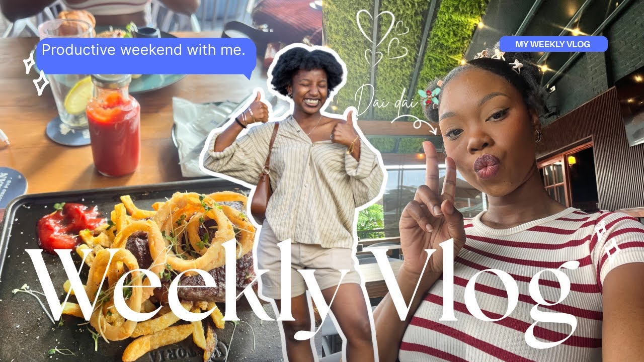 A week in the life of a Content creator in Zimbabwe | Birthday Celebrations||Bowling+content shoots