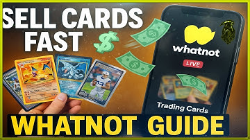 How I Sell Trading Cards on Whatnot (and You Can Too!)