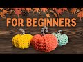 How To Crochet Pumpkins FOR BEGINNERS