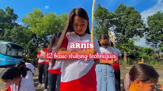 Arnis 12 basic strikes