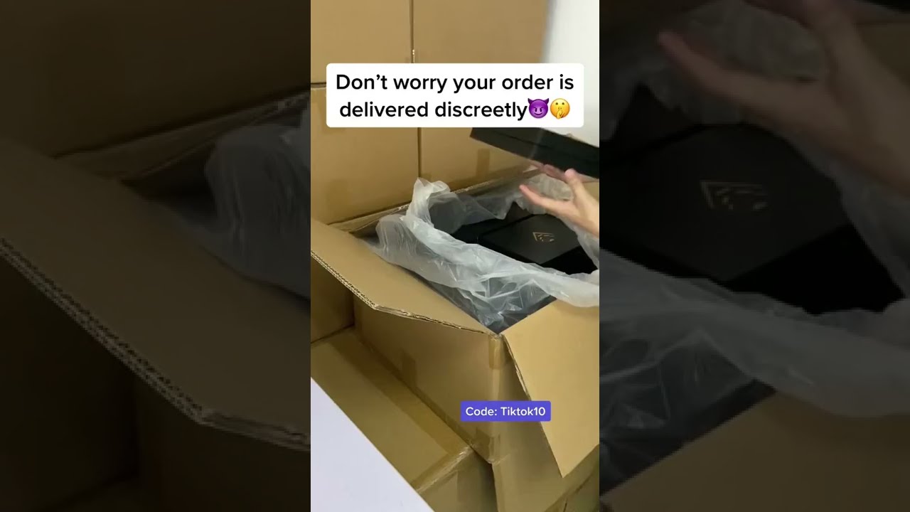 DISCREET PACKAGING😈