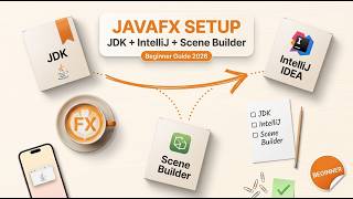How to Install JDK, IntelliJ IDEA & Scene Builder for JavaFX (Beginner Guide) | Tutorial - 01