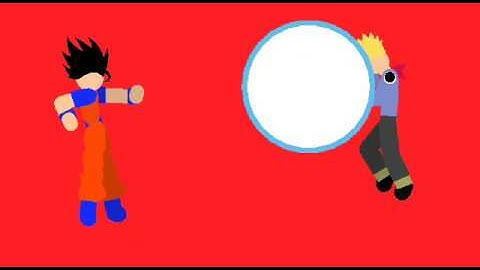 Gohan  vs future trunks dbz stick nodes