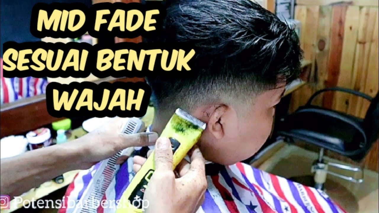  MODEL  RAMBUT  SESUAI BENTUK WAJAH Mid  Fade  YouTube