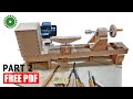 Wooden Lathe Making 2 - DIY