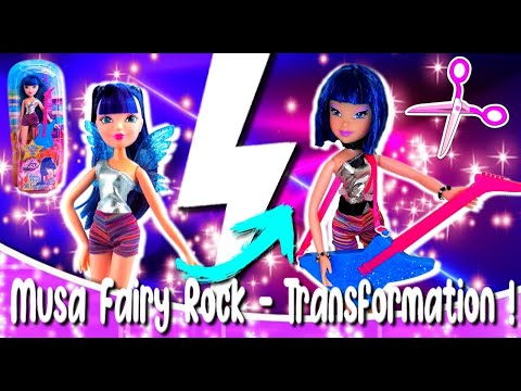 Winx Club - Musa Fairy Rock Transformation!