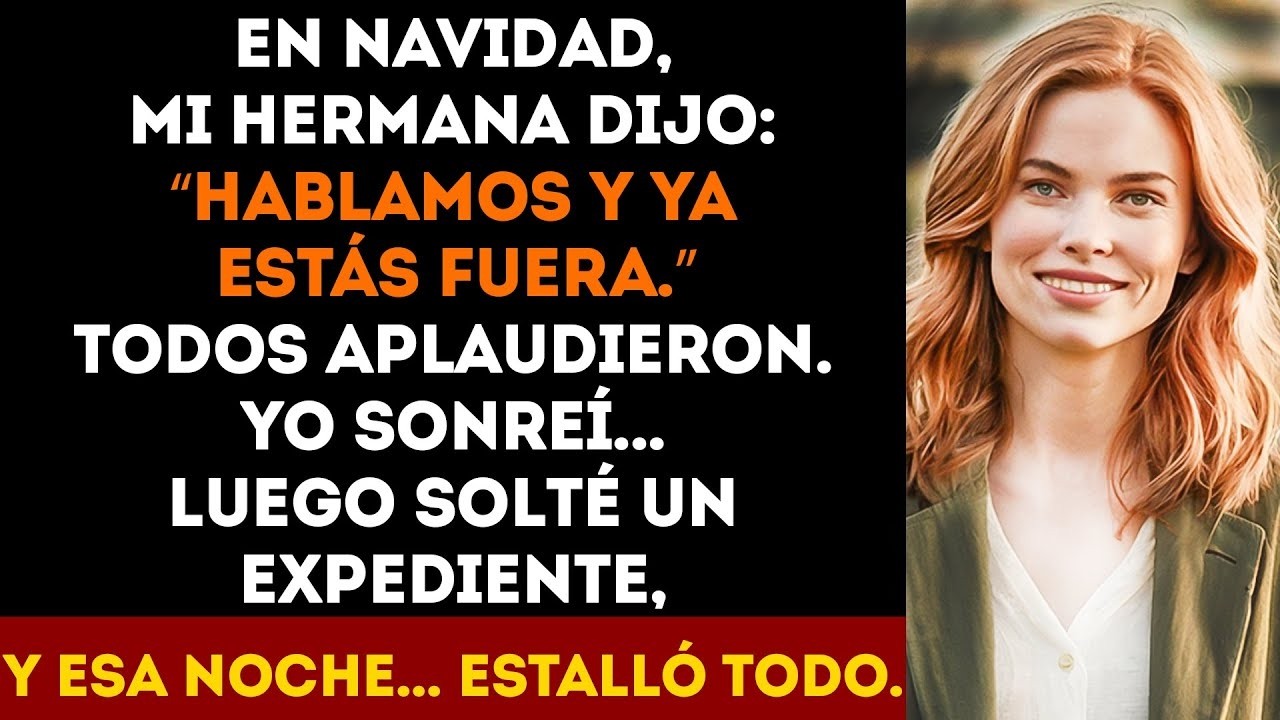 En NAVIDAD, Mi Hermana Gritó  “Votamos, ¡Estás Fuera!” Pero Entonces, Yo Hablé