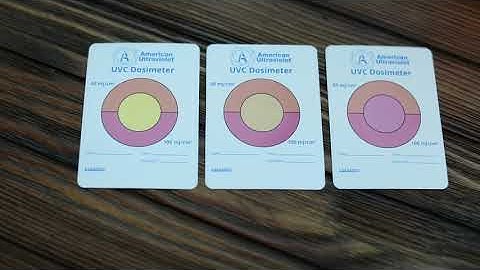 Two-color UVC Dosimeter