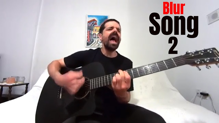 Song 2 Acoustic version - Acoustic performance video thumbnail