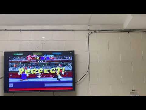 Dr Eggman Loses To Mario In Fencing