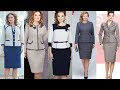 Most Demanding Plus Size Women's Office Wear Two Piece Dresses//Bodycon dresses with Jacket