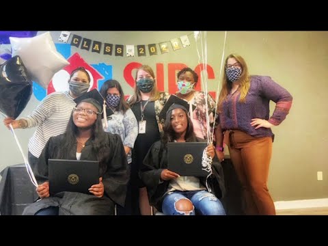Emotional, inspiring graduation for foster students, young moms living at SJRC Texas