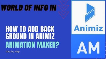 animiz animation maker for beginers tutorial|how to add background in animiz animation maker?