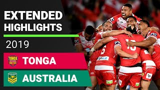 Tonga Invitational v Australia Extended Highlights | Test, 2019 | Internationals