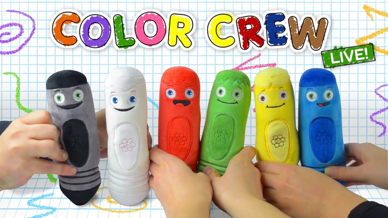 color crew stuffed animals